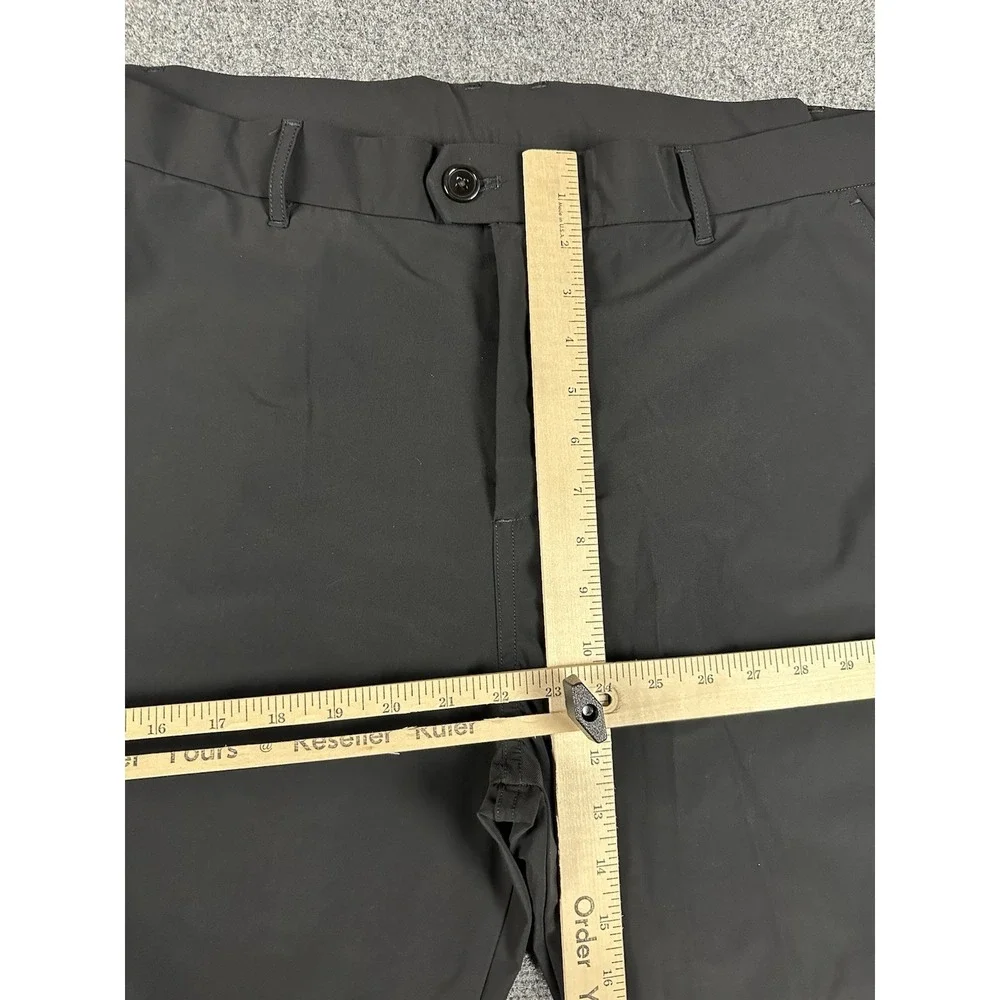 Greyson Golf Shorts Montauk Polyamide Men's Size 40 x 10 Black Performance